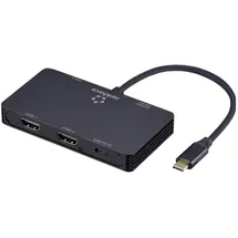Renkforce USB-C® Dockingstation RF-USBHA-480 Passend für Marke Dockingstations: Universal USB-C® Power Delivery