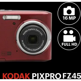 Kodak PIXPRO FZ45 rot