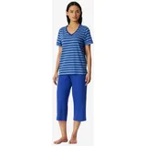 SCHIESSER Schlafanzug Casual Essentials Blau 4XL