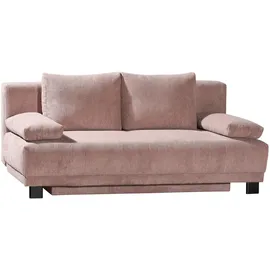 Sofa.de Schlafsofa aus Cord Luna ¦ rosa/pink ¦ Maße (cm): B: 200 H: 89 T: 96.0