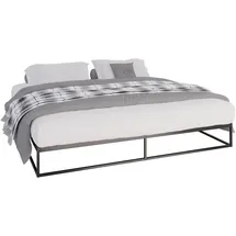 CLP Metallbett Scala 200 x 200 cm Schwarz
