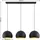 LINDBY Tarjei 1 LED schwarz/gold