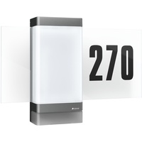 Steinel L 270 Digi SC Bewegungsmelder smarte beleuchtete Hausnummer, bedienbar per App, Anthrazit