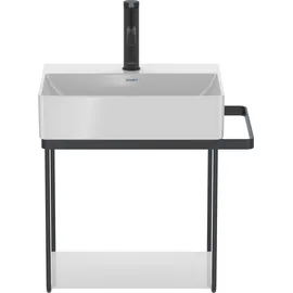 Duravit Metallkonsole 66,5 x 45,1 cm Schwarz Matt