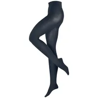 Esprit Damen Strumpfhose Plain TI 19217-6116 42-44 - Space