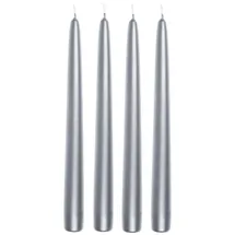 Wiedemann Kerzen Edelglanz Spitzkerzen 240/24 mm 4 St. silber