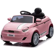 SUN BABY Fiat 500 Elektroauto rosa (2x30W)