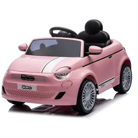 SUN BABY Fiat 500 Elektroauto rosa (2x30W)
