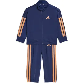 adidas ESSENTIALS CLIMACOOL KIDS Trainingsanzug dunkelblau/orange 98