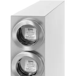 Royal Catering Becherspender - dreifach - Edelstahl - für Becher mit bis 89 cm Durchmesser -