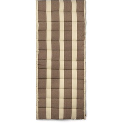 Ferm Living - Strand gesteppte Matratze, braun / beige