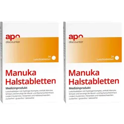 Manuka Halstabletten zuckerfrei zum Lutschen von apodiscounter