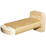 SIYUNTECH® Katzentreppe Wand mit Einlegeverbindung (1 STK.), 2cm Massives Gummiholz, extrem stabil bis 35kg belastbar, Kletterwand & Wandliege für Katzen