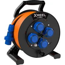 PCE Kabeltrommel XREEL® 310 / H07BQ-F 3G2,5 - schwarz