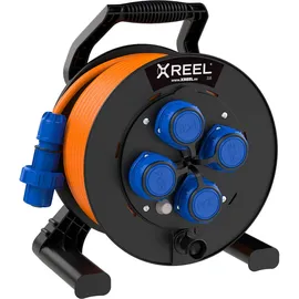 PCE Kabeltrommel XREEL® 310 / H07BQ-F 3G2,5 - schwarz