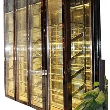 JV Möbel Weinschrank Weinkühlschrank Schaukasten Weinmöbel Schrankvitrine