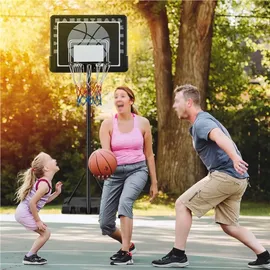 Yaheetech Basketballständer Schwarz 219 - 249 cm