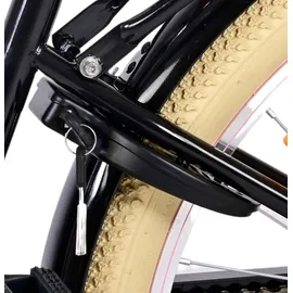 Volare Excellent 24" RH 33.5 cm schwarz/rosa 3-Gang Rücktrittbremse