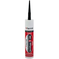 Fermit Hochtemperatursilikon HN300 schwarz 310 ml