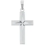 Amor Motivanhänger für Damen und Herren, Unisex, 925 Sterling Silber | Kreuz Charms & Kettenanhänger