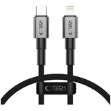 techprotect Tech-Protect Ultraboost DNA Lightning-Kabel Pd27W/3A 25Cm Eisengrau / Grau