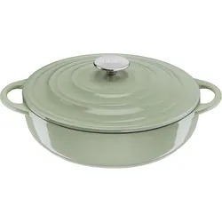 Servierpfanne TEFAL "LOV", grün (hellgrün), B:28,67cm H:11,22cm L:35,92cm Ø:28cm, Pfannen, umweltfreundlich, inkl. E-Book, Ø 28cm, Induktion