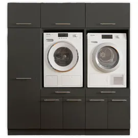 laundreezy Mehrzweckschrank-Set »LAUNDREEZY LDSK13«, Breite 185 cm