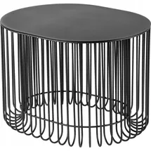 Kadax Für Garten, Drahtkorb mit Abnehmbarer Tischplatte, Oval - KADAX