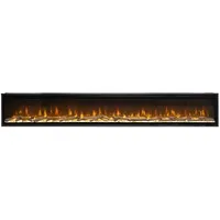 Dimplex Ignite Evolve Elektro-Wandkamin Optiflame: 258 cm / 100" - Ohne Eichenholz