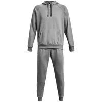 Under Armour Rival Fleece Suit Castlerock Light Heather White
