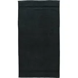 Rhomtuft Princess Duschtuch 70 x 130 cm schwarz