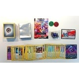 POKÉMON Sammelkarte 150+ Pokémon-Karten + 65 Sleeves für Anfänger Beginner Starter, + Spielanleitung Deutsch - Deckbau-Box Sortiment