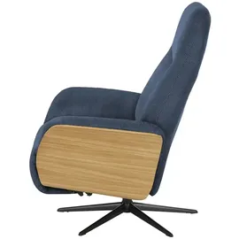 skagen studio Relaxsessel Mikkel 81 x 106 x 82 cm Blau mit Relax-Funktion