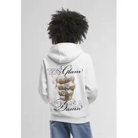 miss tee Give A Damn Hoodie Weiß XXL