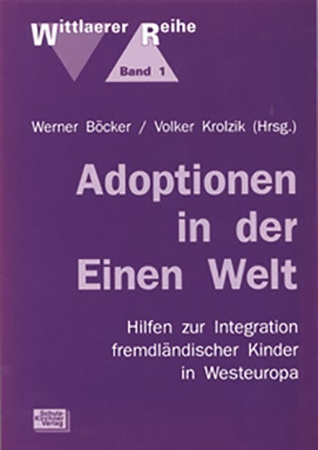 Adoptionen In Der Einen Welt  Kartoniert (TB)