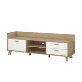 andas TV-Schrank »Ikast TV-Möbel, Sideboard, TV-Unit, Fernsehschrank, TV-Element«, 1 Tür, 2 Schubladen, Breite 182 cm, Höhe 61,6