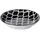 Geschirr Takeo Swing Schale flach Schwarz 10 cm