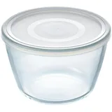 Pyrex 155P001 Runde Form mit Deckel 16 x 11 cm 1.6 l