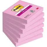 Post-it Haftnotiz Super Sticky 654-6SS-PNK 76x76mm 90Bl. pink