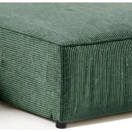 petits-meubles Eckcouch Cord 4-Sitzer Tannengrün