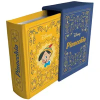 Disney Verbandbuch Disney Pinocchio Miniatur Buch Ausgabe 30 - Gold-Lack SammlerEdition