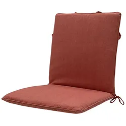 Madison Niedriglehner-Auflage Canvas Eco+ 97 x 49 cm Mischgewebe Terra