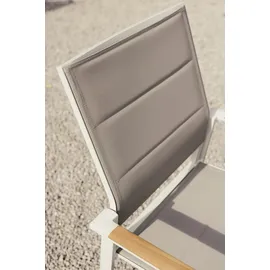 Niehoff Lissabon Hochlehner 62 x 63 x 96 cm taupe