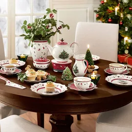 Villeroy & Boch Milchkaffee-Untertasse 19 cm Rot