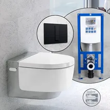 Geberit AquaClean Mera Classic mit WC-Sitz Weiß/Chrom