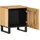 vidaXL Nachtschrank 40 x 34 x 46 cm Braun