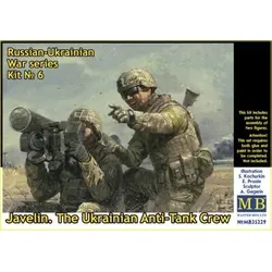 MASTER BOX LTD. 2335229 1:35 Javelin. The Ukrainian Anti-Tank Crew Russian-Ukrainian War series, Kit # 6