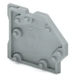 Wago 745-338 Rasterzwischenstück, zur Erweiterung des Rasters, 2, 5 mm dick, grau 745338 - 50 Stück