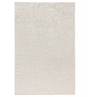 benuta Lana Wollteppich 80 x 150 cm Weiß