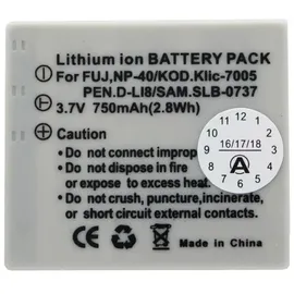 AccuCell Akku passend für Konica Minolta NP-1, Dimage X1